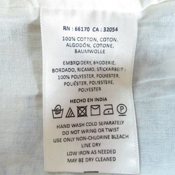 SOLDMoulinette Soeurs Top Embroidered Crop Scallop - Picture 8 of 8